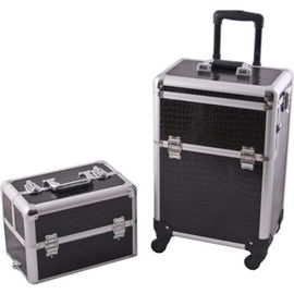 Scratch Resistant Makeup Trolley Case Customized Color For Makeup Artists