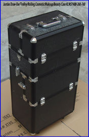 3-Tier Trolley Train Makeup Case with Detachable Drawers KLMSY400-260-760