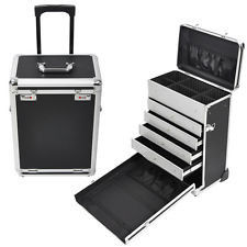 Easy To Clean Makeup Trolley Case , Mobile Beauty Cases Trolleys Heat Resistant
