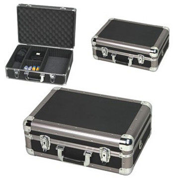 Fast Delivery Aluminum Attache Case , Aluminium Metal Briefcase With Lock