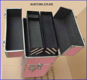 Rolling aluminum barber tool case with drawers/barber tool case KLMYY380-270-695
