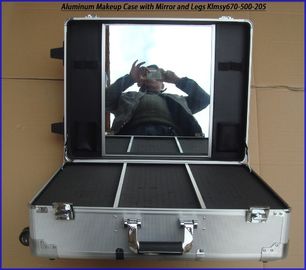 Aluminum Makeup Case with Mirror and Legs KLMSY670-500-205