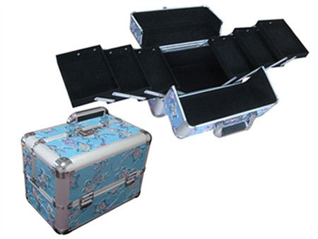 Casual Style Aluminium Makeup Case Large Capacity For Personal Use